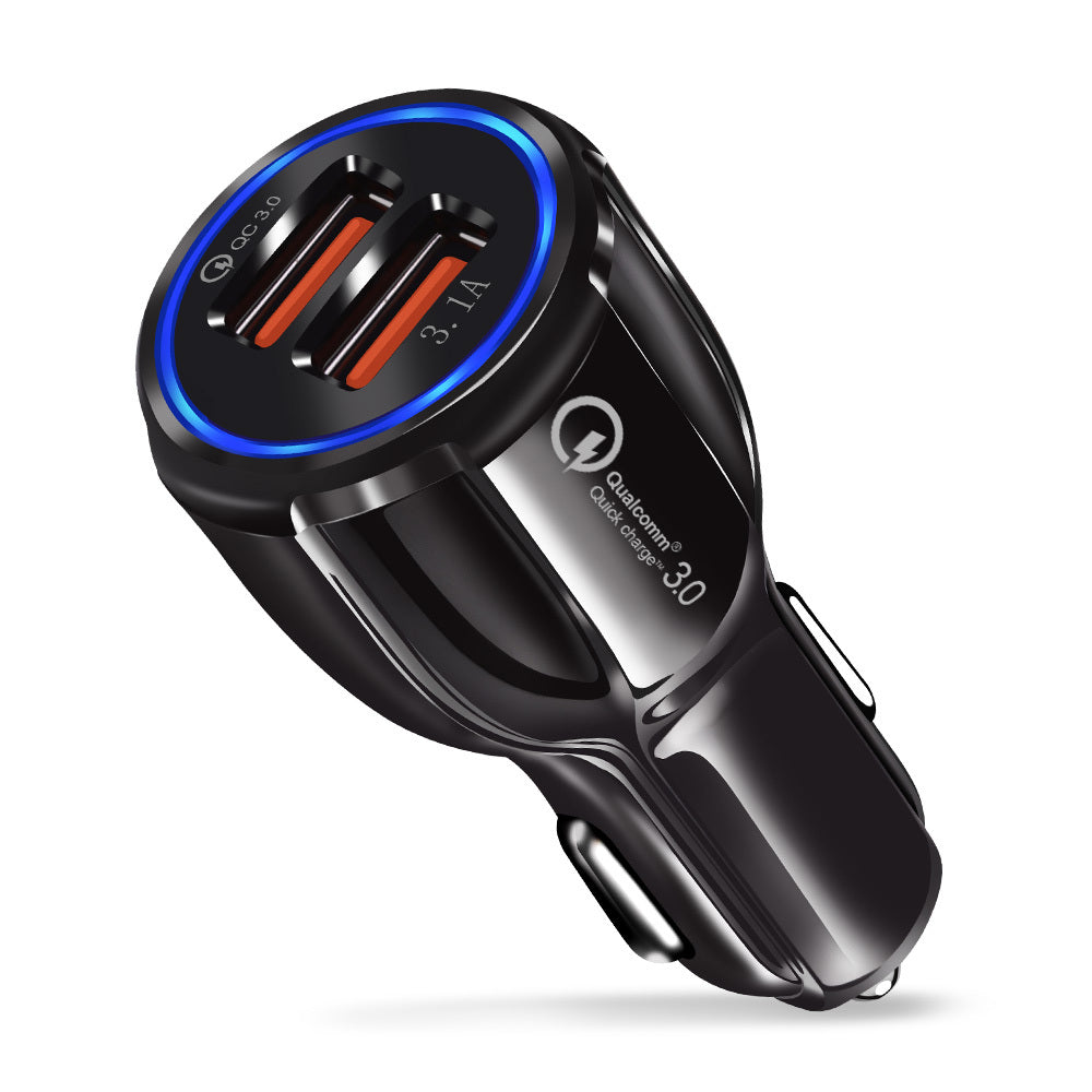 Luxury Leather Look Gravity Car Phone Holder – Auto-Lock Design