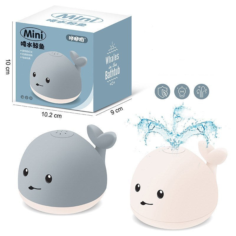 Baby Whale Bath Toy – Light-Up Water Spray with Music & Fun