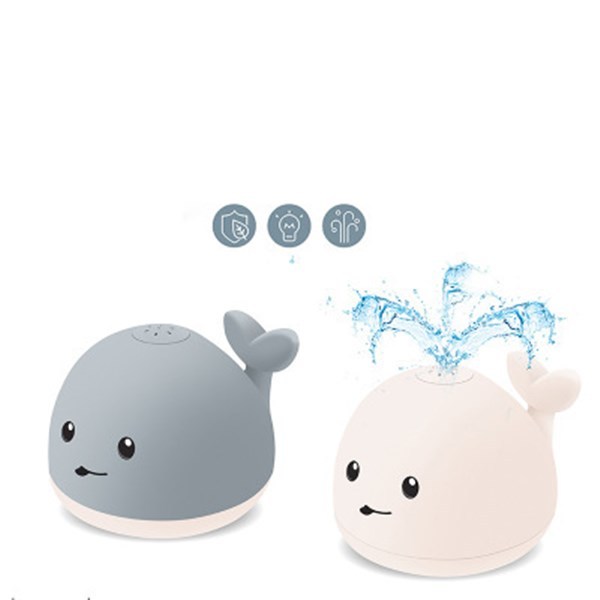 Baby Whale Bath Toy – Light-Up Water Spray with Music & Fun
